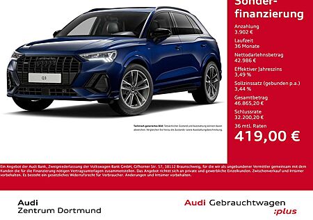 Audi Q3 40 quattro S LINE BLACKPAK PANO AHK CAM LM19
