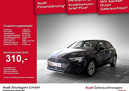 Audi A3 Sportback 40 TFSI e SHZ Keyless Navi PDC LED