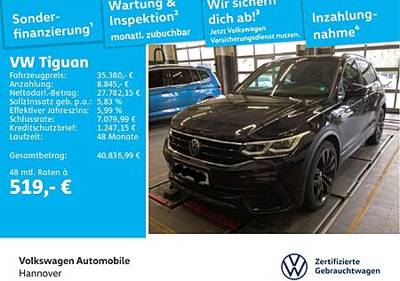 VW Tiguan Volkswagen 2.0 TSI DSG 4Motion R-Line Navi AHK Pano