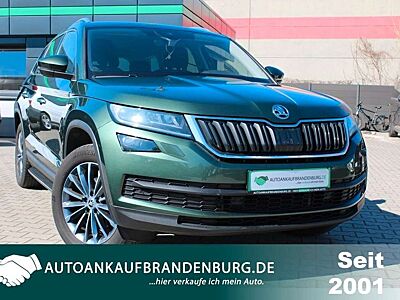 Skoda Kodiaq Komfortabler Skoda Kodiaq Emerald Green & voll