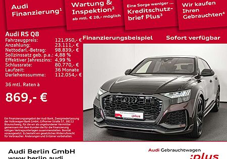 Audi RS Q8 4.0 TFSI qu.tiptr. AHK STDHZ TV NACHTS 360