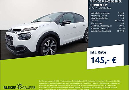 Citroën C3 Citroen PureTech 83 Shine Pack