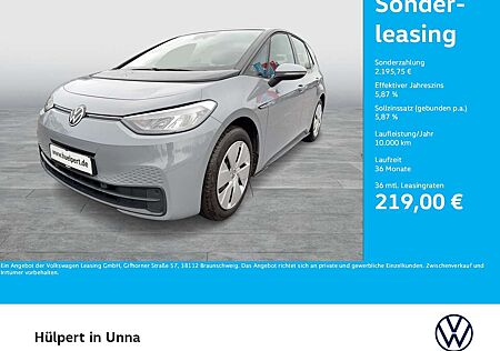 VW ID.3 Volkswagen Pro Performance ACC CARPLAY SITZHEIZUNG