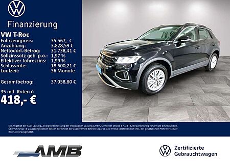 VW T-Roc Volkswagen Life 2.0 TDI DSG/AHK/Navi/Standhzg/01.30Ga