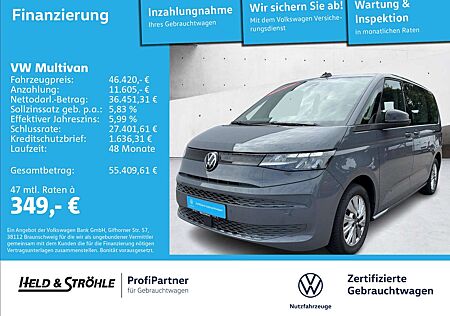 VW T7 Multivan Volkswagen 2.0 TDI DSG 6SITZE LED NAVI PDC RFK SHZ