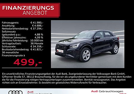 Audi Q2 40 TFSI qu S line AHK ACC NAVI Opt-schw+ Kam.