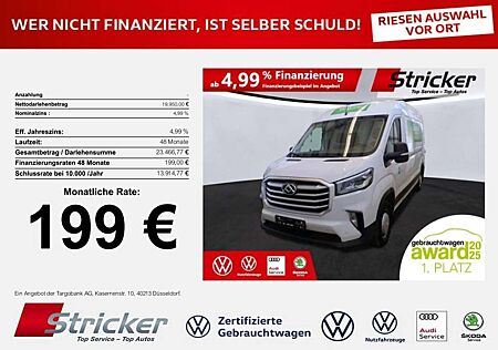 Maxus Deliver 9 2.0 Diesel 199,-ohne Anzahlung