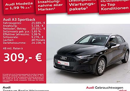 Audi A3 30 TDI S-TRO*NAV*PANO*RFK*PDC*DAB**