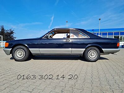 Mercedes-Benz 500 SEC 2.HAND + SCHECKHEFT+ KLIMA + NUR 139 TKM