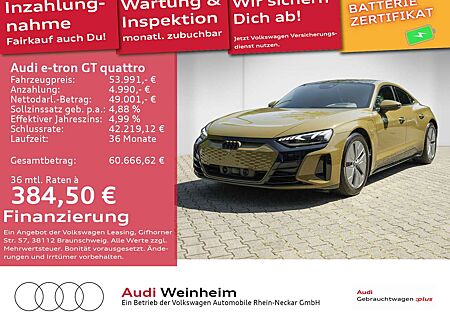 Audi e-tron GT Panoramadach Kamera LED Navi u