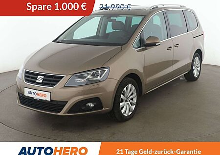 Seat Alhambra gebraucht kaufen Seat Alhambra 2.0 TDI Style Aut.*NAVI*TEMPO*CAM*PDC*SHZ*