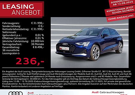 Audi A3 Sportback 35 TFSI AHK ACC NAVI 18" Advanced