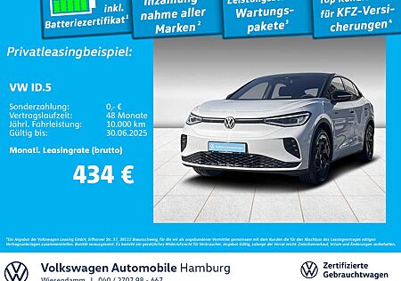 VW ID.5 Volkswagen GTX WÄRMEPUMPE/AHK/LED/PANO/HUD/ACC