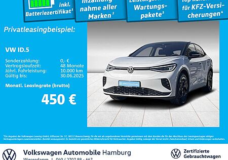 VW ID.5 Volkswagen GTX WÄRMEPUMPE/AHK/LED/PANO/HUD/ACC