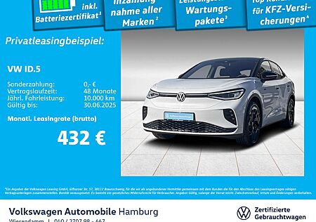 VW ID.5 Volkswagen GTX WÄRMEPUMPE/AHK/LED/PANO/HUD/ACC