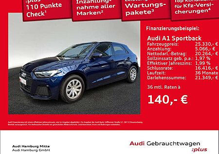 Audi A1 25 TFSI advanced S tronic LED Virtu