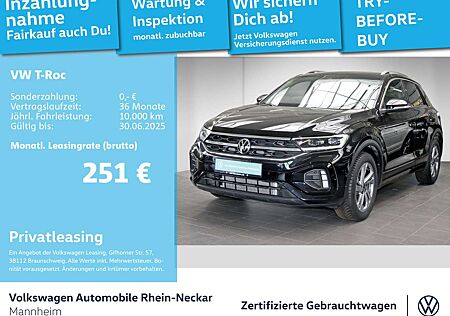 VW T-Roc Volkswagen 2.0 TDI R-Line DSG Navi AHK Kamera uvm