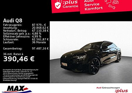 Audi Q8 50 TDI QUATTS LINE AHK+MATRIX+PANO+HUD+RAUTE+