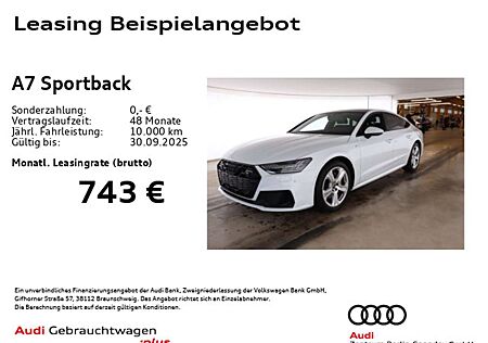 Audi A7 50 TDI qu. S line *PANO*HuD*MATRIX*