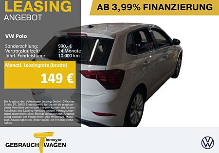 VW Polo Volkswagen 1.0 TSI MOVE NAVI SITZH LED VIRTUAL