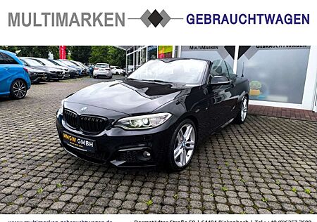 BMW 220 d M Sport Cabrio Navi/Leder/Soundsystem/BiXenon/Kl
