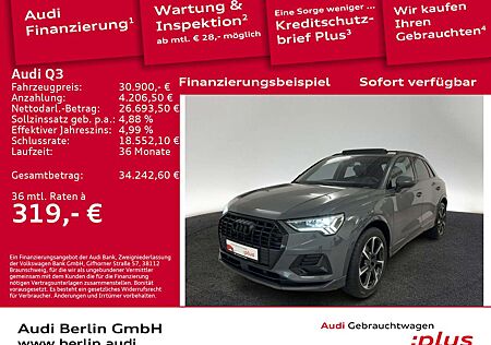 Audi Q3 Advanced 35 TFSI S tr. PDC LED NAVI PANO