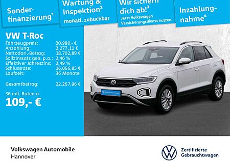 VW T-Roc Volkswagen 1.0 TSI Life DigCockpit LED Navi PDC SHZ