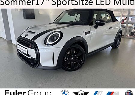 Mini Cooper S Cabrio SportAut Sommer17'' SportSitze LED MultiDisplay Li