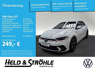 Volkswagen Polo GTI 2.0 TSI DSG 18 NAVI IQ.DRIVE R-KAM SHZ