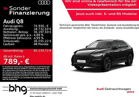 Audi Q8 55 TFSIe quattro S-Line AHK AirSuspension HUD