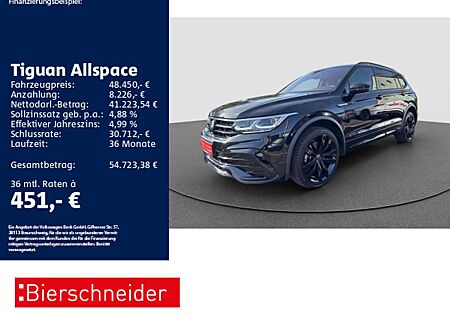 VW Tiguan Allspace Volkswagen 2.0 TDI DSG 4Mo R-Line Black 7SI
