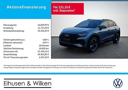 Audi Q4 e-tron 50+S-LINE+MATRIX+OPTIK SCHWARZ+