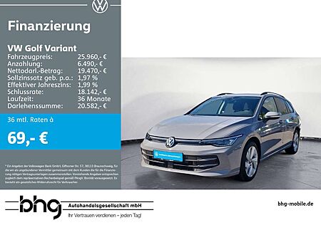 VW Golf Variant Volkswagen 1.5 TSI Life AHK, LED-Plus-Scheinwe