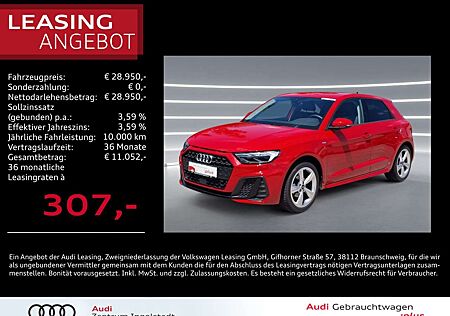 Audi A1 Sportback 35 TFSI S line LED NAVI ACC 17" Kam.