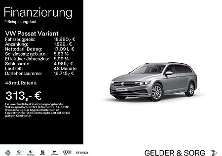 VW Passat Variant Volkswagen Business 2.0 TDI RFK*AHK*Matrix