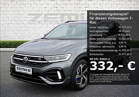 VW T-Roc Volkswagen R 2.0 TSI DSG 4Motion 3,9% AHK-abnehmbar Navi digi