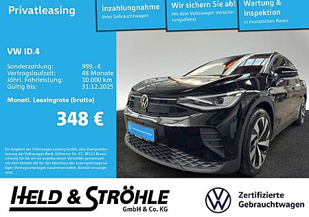 VW ID.4 Volkswagen Pro 210 kW IQ-LED NAV SPORTPAKET WÄPU 20"