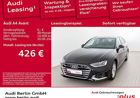 Audi A4 Advanced 35 TDI S tr. SITZHZG LED PDC