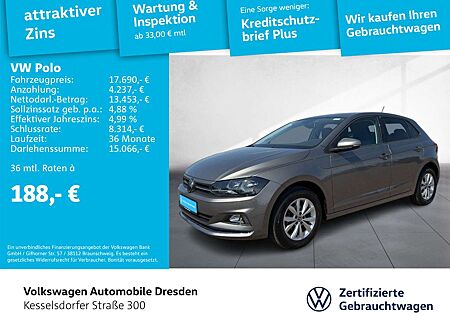 VW Polo Volkswagen 1.0 TSI DSG Highline Navi ACC DAB Sitzhzg.