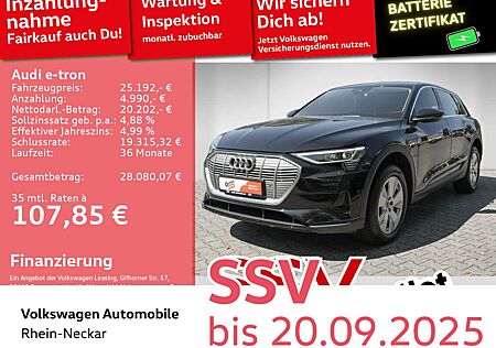 Audi e-tron quattro LED Navi Automatik Klima PDC uvm