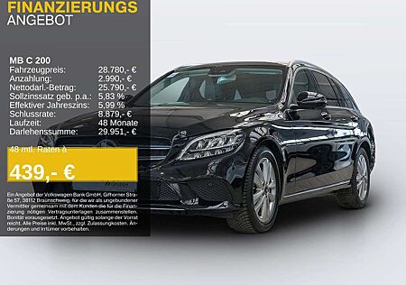 Mercedes-Benz C 200 T AVANTGARDE NAVI LEDER LED LM17