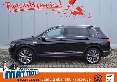 VW Tiguan Allspace Volkswagen 2.0 TDI 240 PS 4M DSG Highline AHK/20-ZOLL+DCC/TO