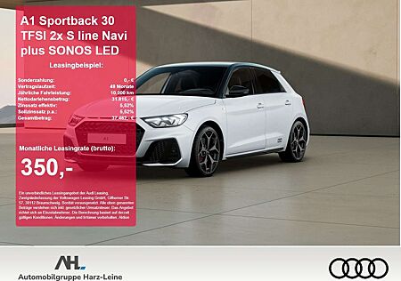 Audi A1 Sportback 30 TFSI 2x S line Navi plus SONOS LED 2x