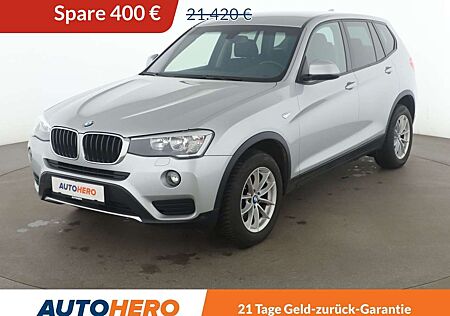BMW X3 gebraucht kaufen BMW X3 xDrive 20d Aut.*PDC*SHZ*ALU*KLIMA*CD*