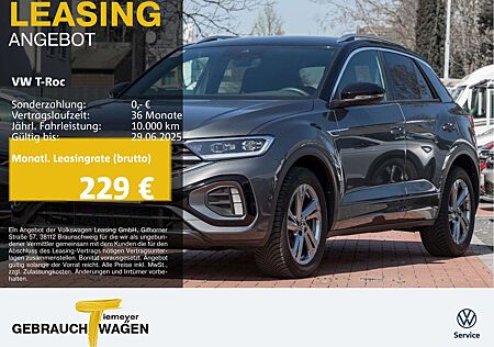 VW T-Roc Volkswagen 2.0 TDI DSG R-LINE AHK MASSAGE KAMERA PRIV