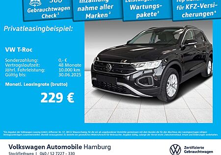VW T-Roc Volkswagen 1.0 TSI Life Navi Sitzhzg CarPlay LED