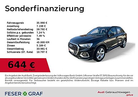 Audi Q3 35 TDI S tronic NAVI+/ACC/PDC+/VC+/Kamera