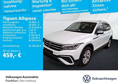 VW Tiguan Allspace Volkswagen 2.0 TDI DSG Life Navi AHK Spurha