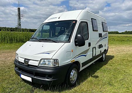 Peugeot Boxer Pössl Duett Wohnmobil 1. Hand 94.000 km.