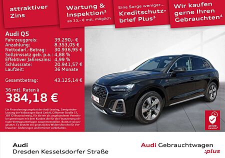Audi Q5 40 TDI Q. S-Line Navi AHZV Kamera LED